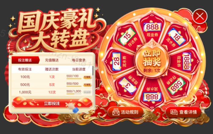 国庆豪礼大转盘